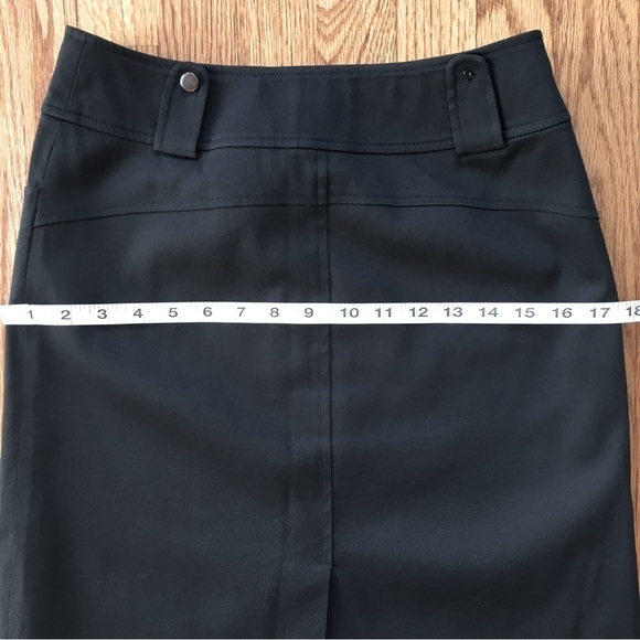 Vintage 90's Ca Agroup Black A-Line Skirt - Picture 8 of 10